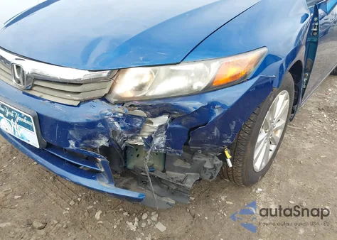 2012 Honda Civic Ex-L z USA, uszkodzony, nr VIN 19XFB2F99CE314585